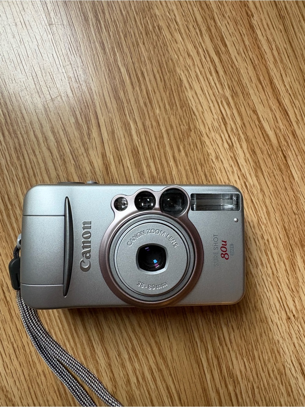Canon sure shot 80u date 35mm film camera tested working